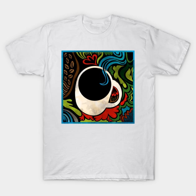Coffee T-Shirt by hdconnelly